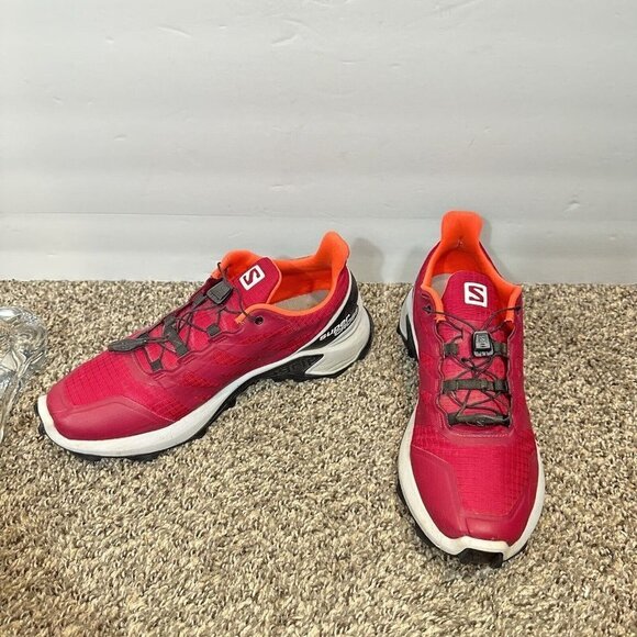 Salomon Trail Running Shoes Men's 9.5 Super Cross Contagrip Aggressive Outsole - Picture 3 of 10